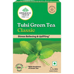 Thumbnail for Organic India Tulsi Green Tea Classic 25 Tea bags