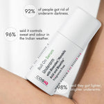 Thumbnail for Cos-IQ Brightening Underarm Roll On Serum, With Bioecolea, Mandelic Acid and Bio White Fragrance Free