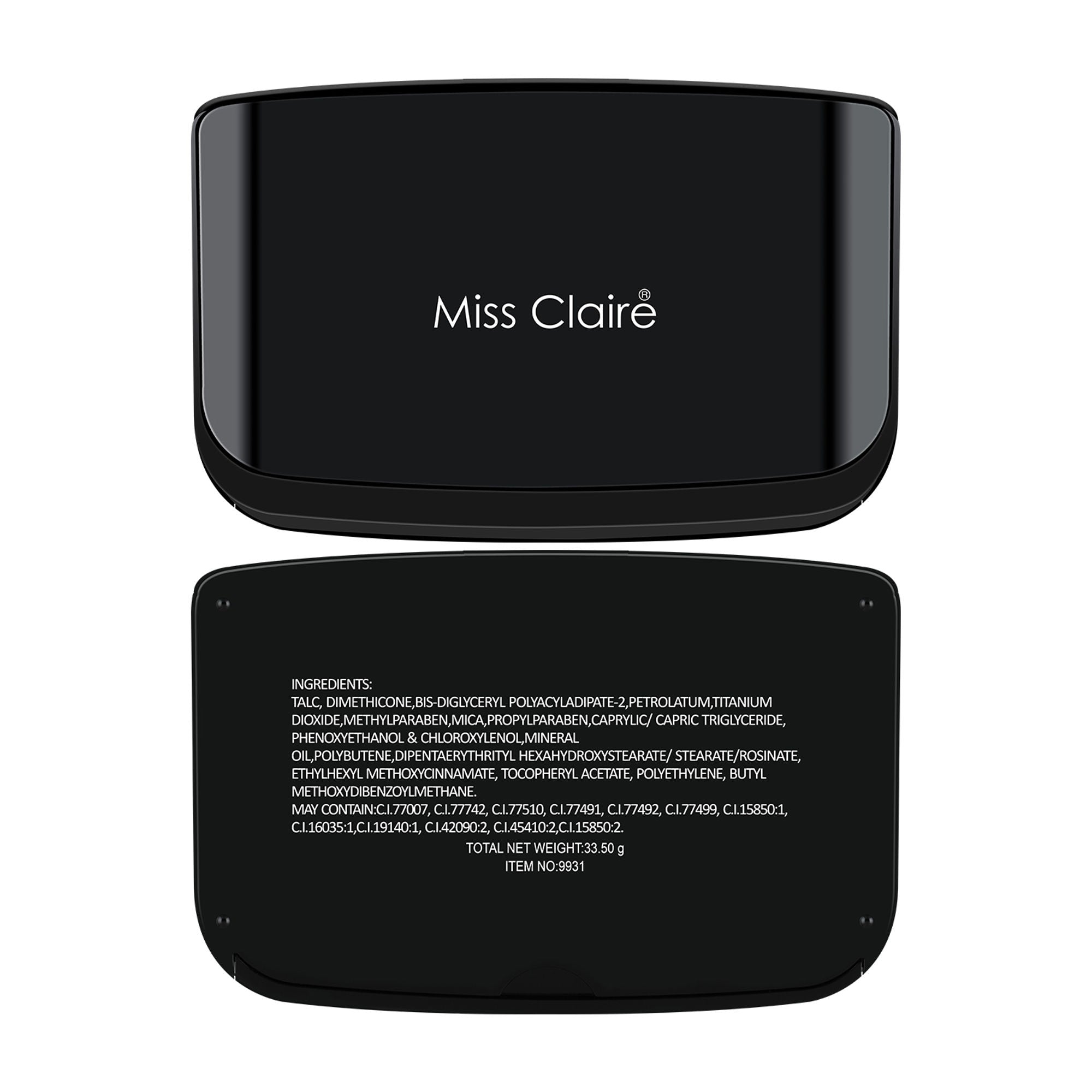 Miss Claire Make Up Palette 9931 (Make Up Kit) - Distacart