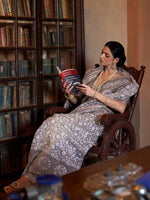 Thumbnail for Anouk Dabu Zari Bagru Saree - Distacart