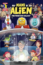 Thumbnail for My Nani Is An Alien-The Fried Egg Galaxy-Issue 3-English - Dista