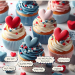 Thumbnail for patriotic sprinkles for decoration 05 120 gm