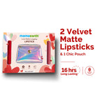 Thumbnail for Mamaearth Luxe Matte Longstay Lipstick Pack Of 2