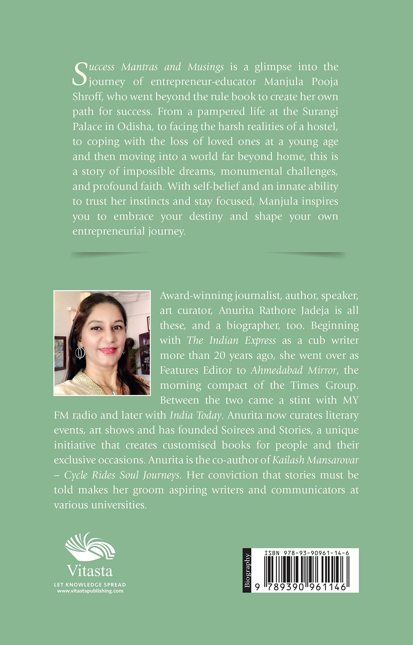 Success Mantras and Musings: Edupreneur Manjula Pooja Shroff