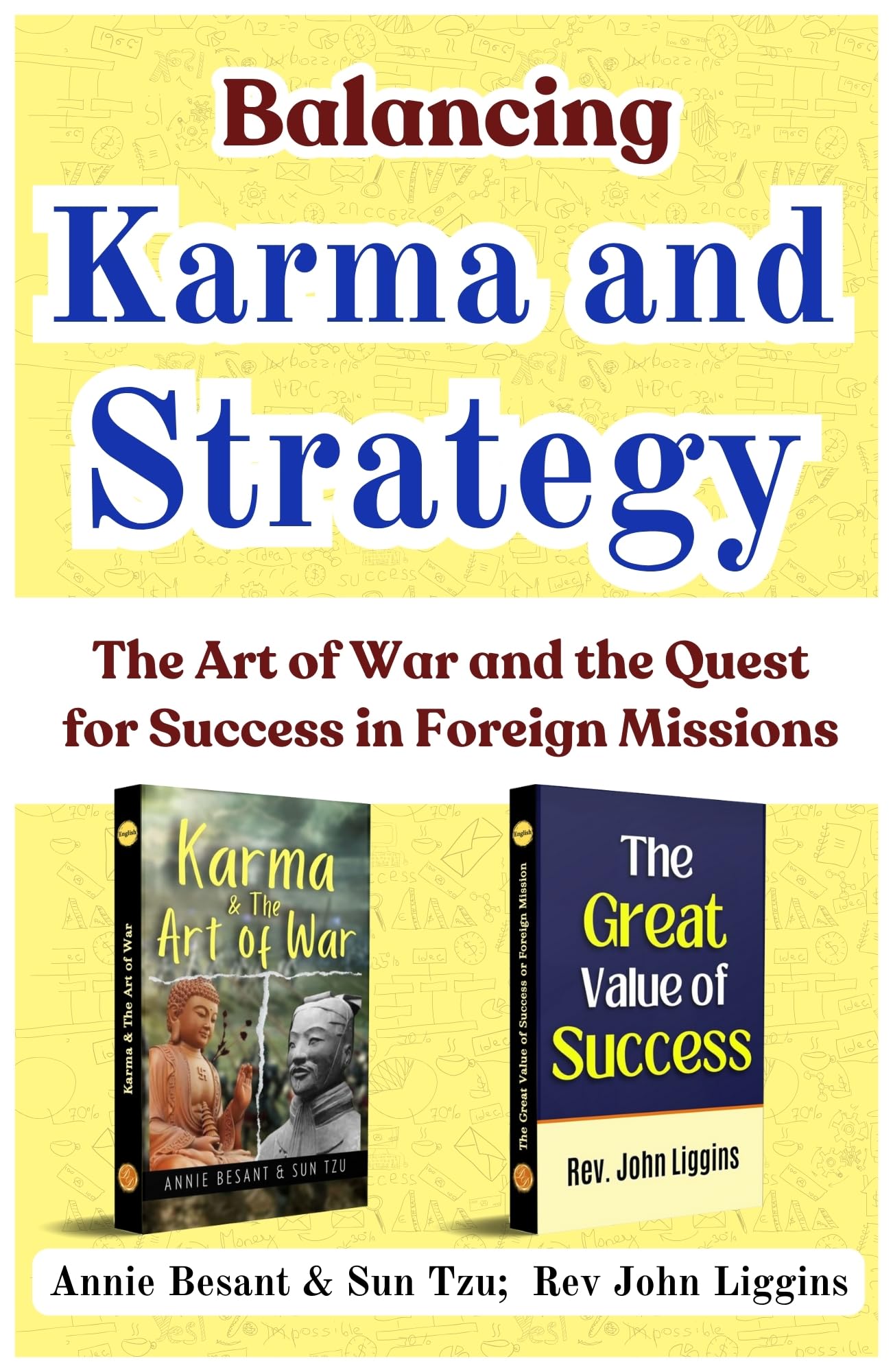 Balancing Karma and Strategy: The Art of War and the Quest for Success in Foreign Missions [Karma & The Art of War :: The Great Value of Success or Foreign Mission] Set of 2 Self Help Motivation Books - Distacart