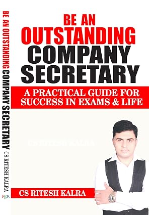 BE AN OUTSTANDING COMPANY SECRETARY   Paperback – 1 January 2018 - Dista