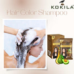 Thumbnail for Kokila Unisex Hair Color Shampoo Enriched With Almond Oil In Just 5 Minute, Long