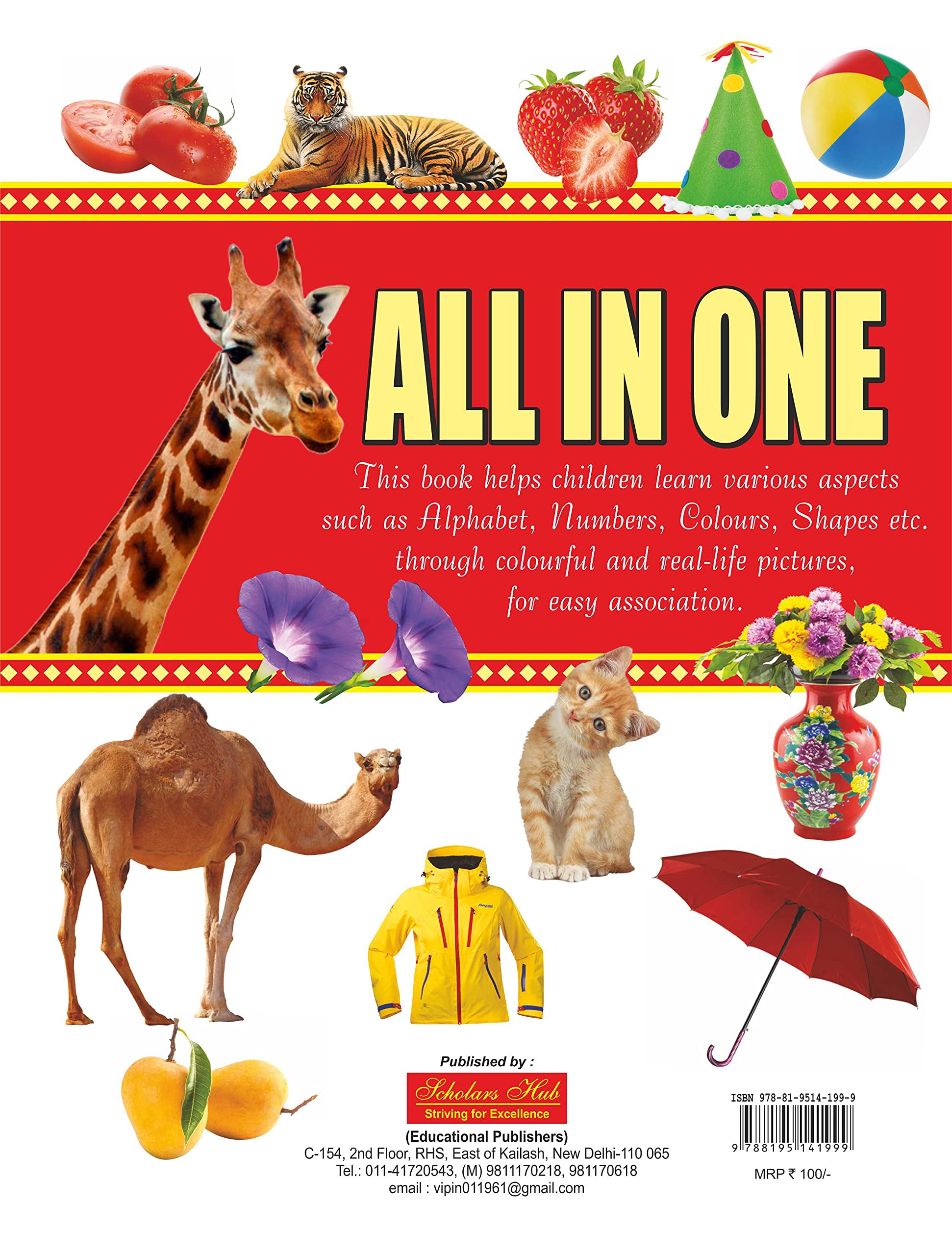 All In One Picture Book (For Ages 1-4) - Dista