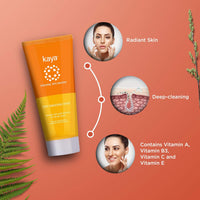 Thumbnail for Kaya Skin Awakening Rinse Face Wash with Niacinamide, Vitamin C, A & E for All Skin Types - Distacart