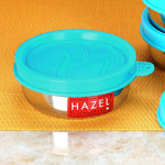 Thumbnail for HAZEL Stainless Steel Airtight Storage Container | Leak-Proof Small Lunch Box 150 ml - Dista