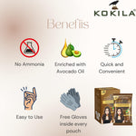 Thumbnail for Kokila Unisex Hair Color Shampoo Enriched With Almond Oil In Just 5 Minute, Long