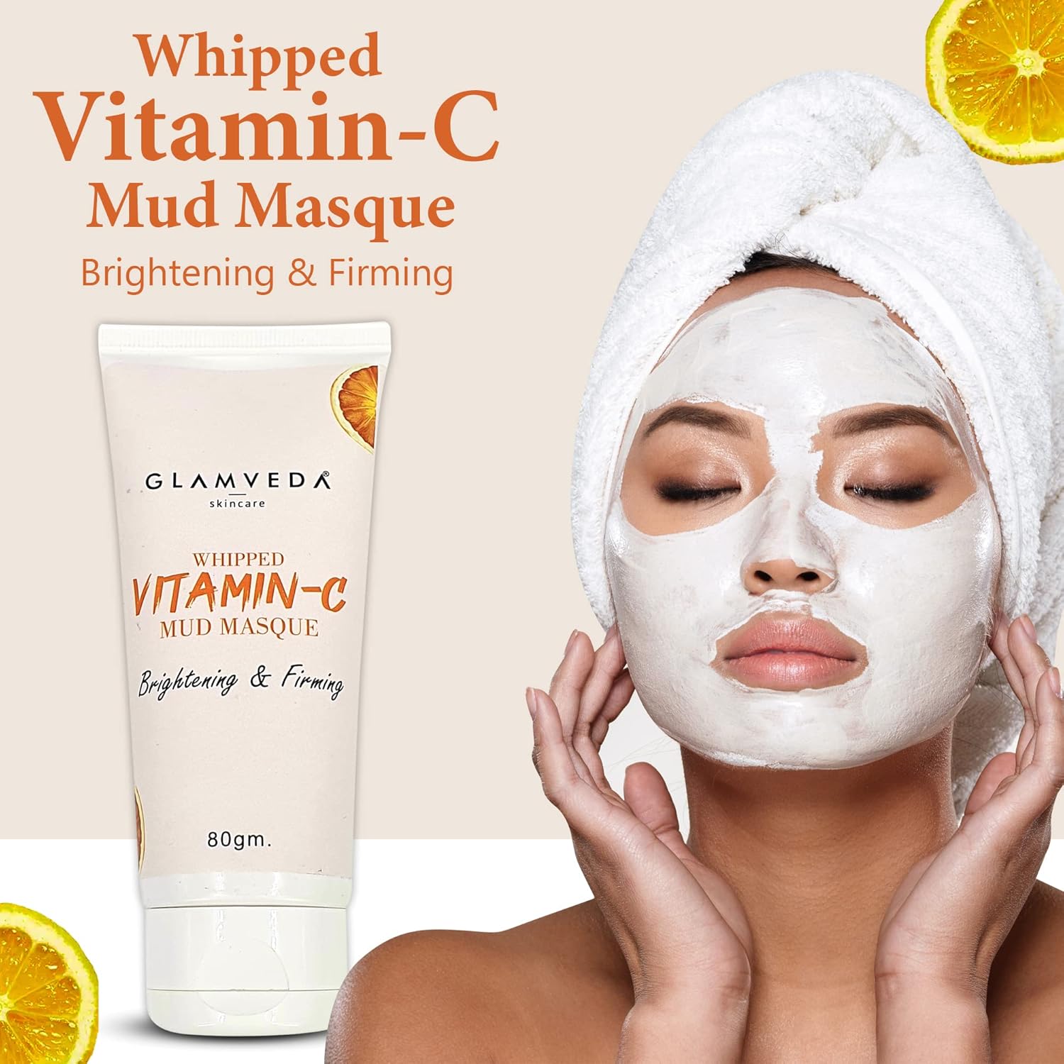 Glamveda Whipped Vitamin C Mud Masque - Distacart