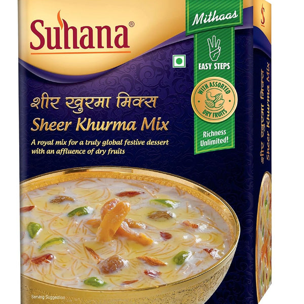 Suhana Sheer Khurma Instant Mix 150g Box - Pack of 4