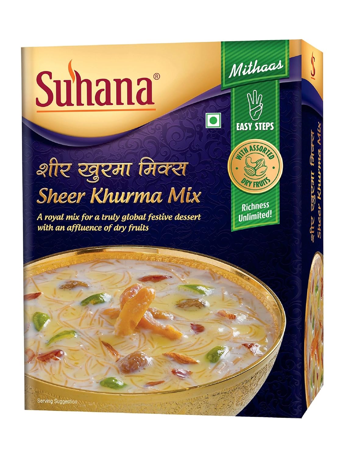 Suhana Sheer Khurma Instant Mix 150g Box - Pack of 4