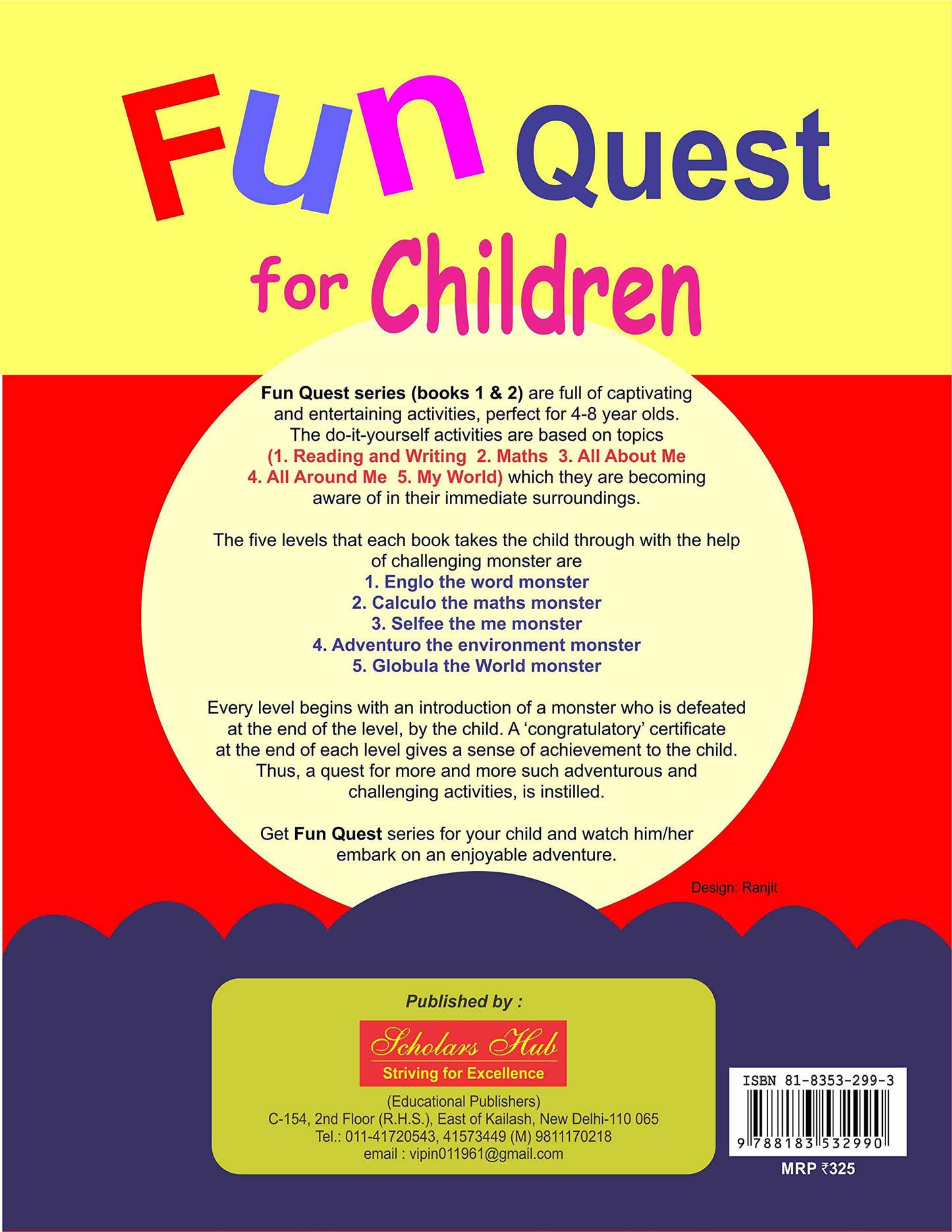 Fun Quest For Children-1.( Ages 4-6) - Dista