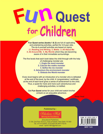 Fun Quest For Children-1.( Ages 4-6) - Dista