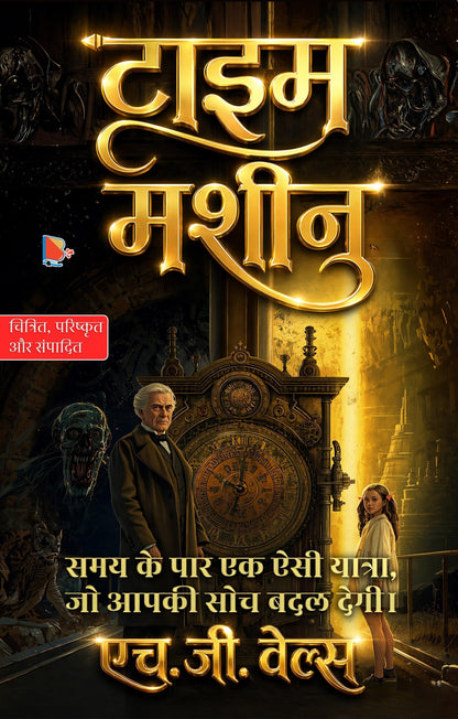 Time Machine Hindi टाइम मशीन (सचित्र और परिशोधित) - H. G. Wells (एच जी वेल्स ) - Dista