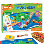 Thumbnail for Imagimake Mapology Hidden Quest World Map Board Game | Magical Swipe & Reveal | Educational Toys for Ages 5-7 & 8-12 | Boys & Girls Toys Age 6-8 | Gifts for 10-Year-Old Boys