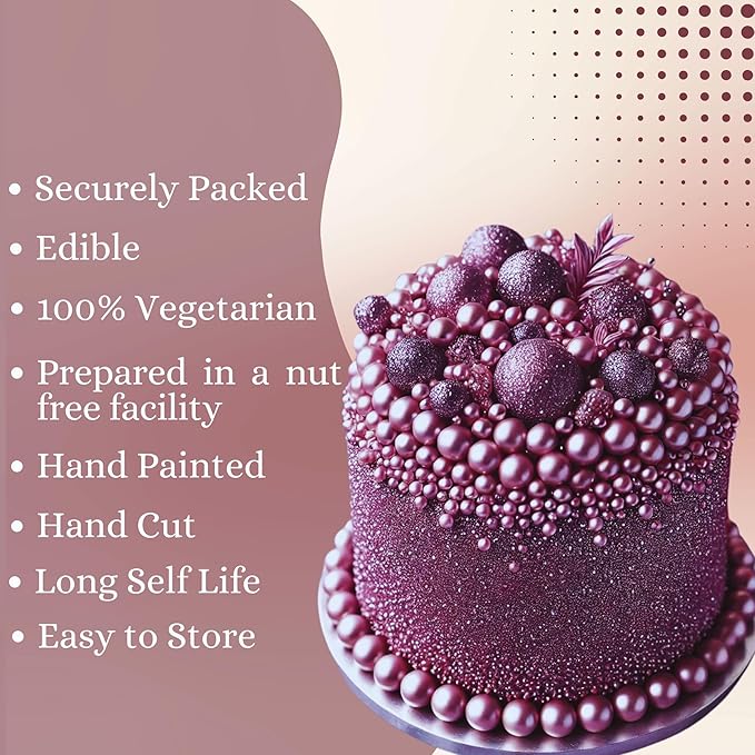 mauve sprinkles bottle for decoration bottle 100 g