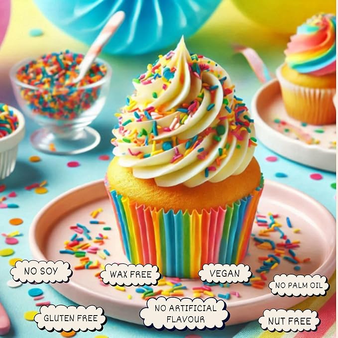 rainbow sprinkles for decoration 08 100 g