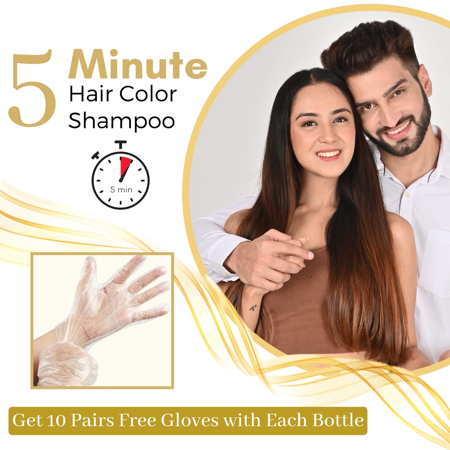 Kokila Shampoo For Men & Women, No Ammonia, No Paraben
