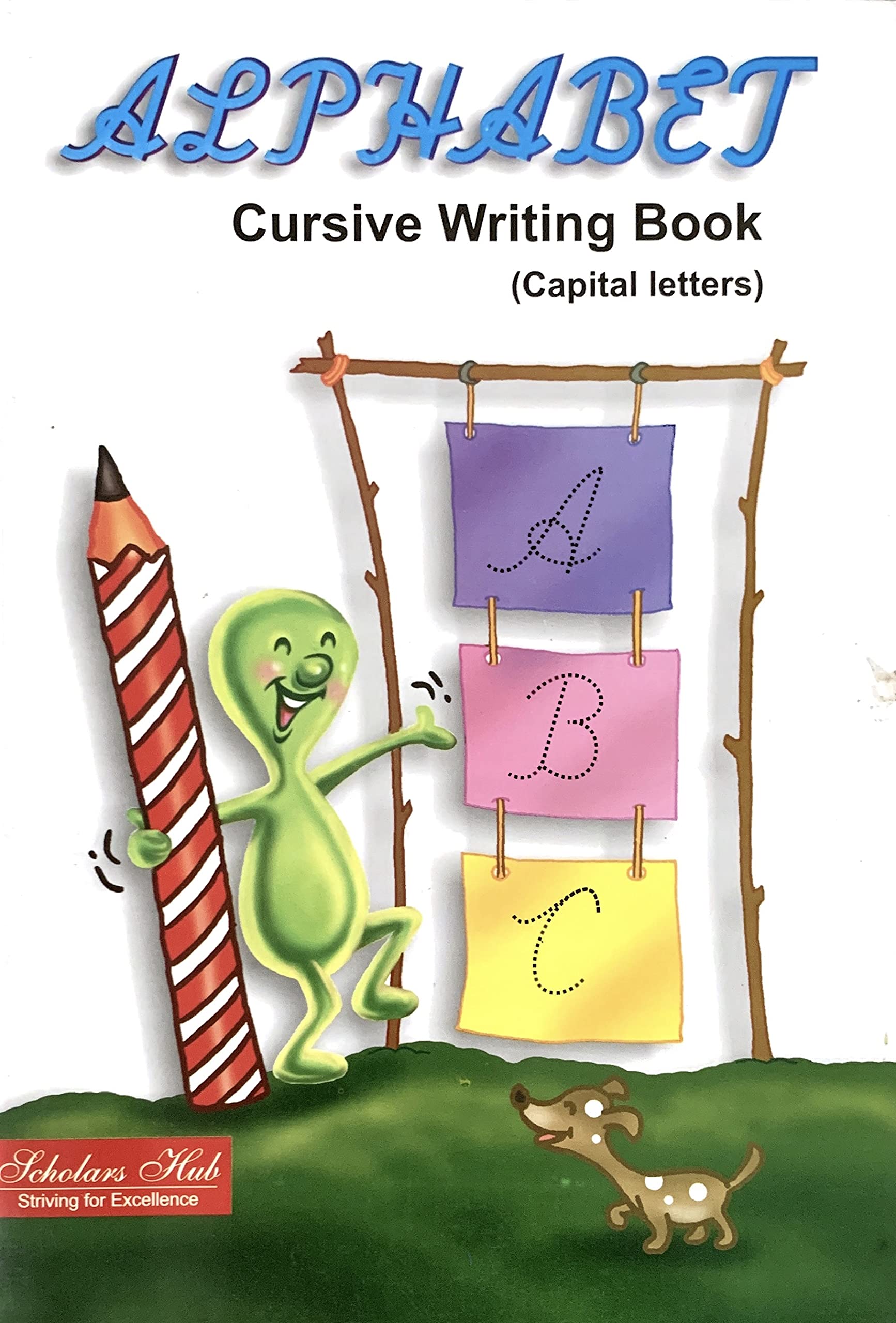 Alphabet Cursive Writing. (Capital) - Dista