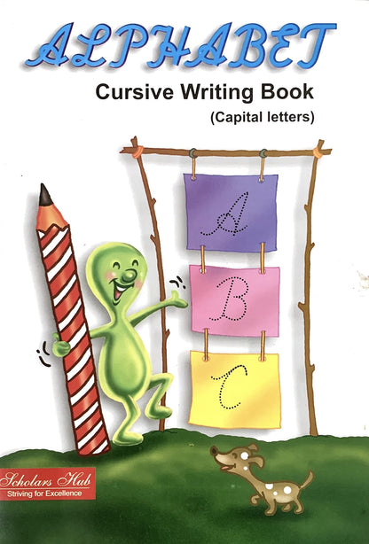 Alphabet Cursive Writing. (Capital) - Dista