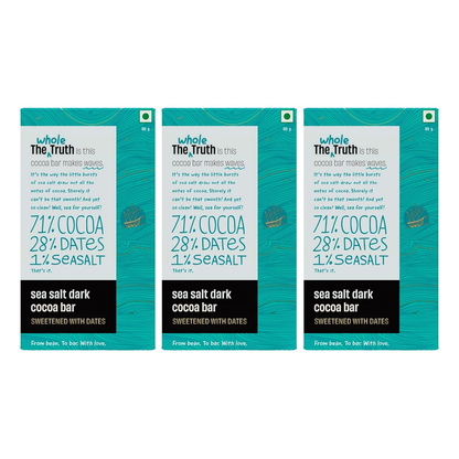 The Whole Truth Dark Chocolate - Sea Salt - Dista
