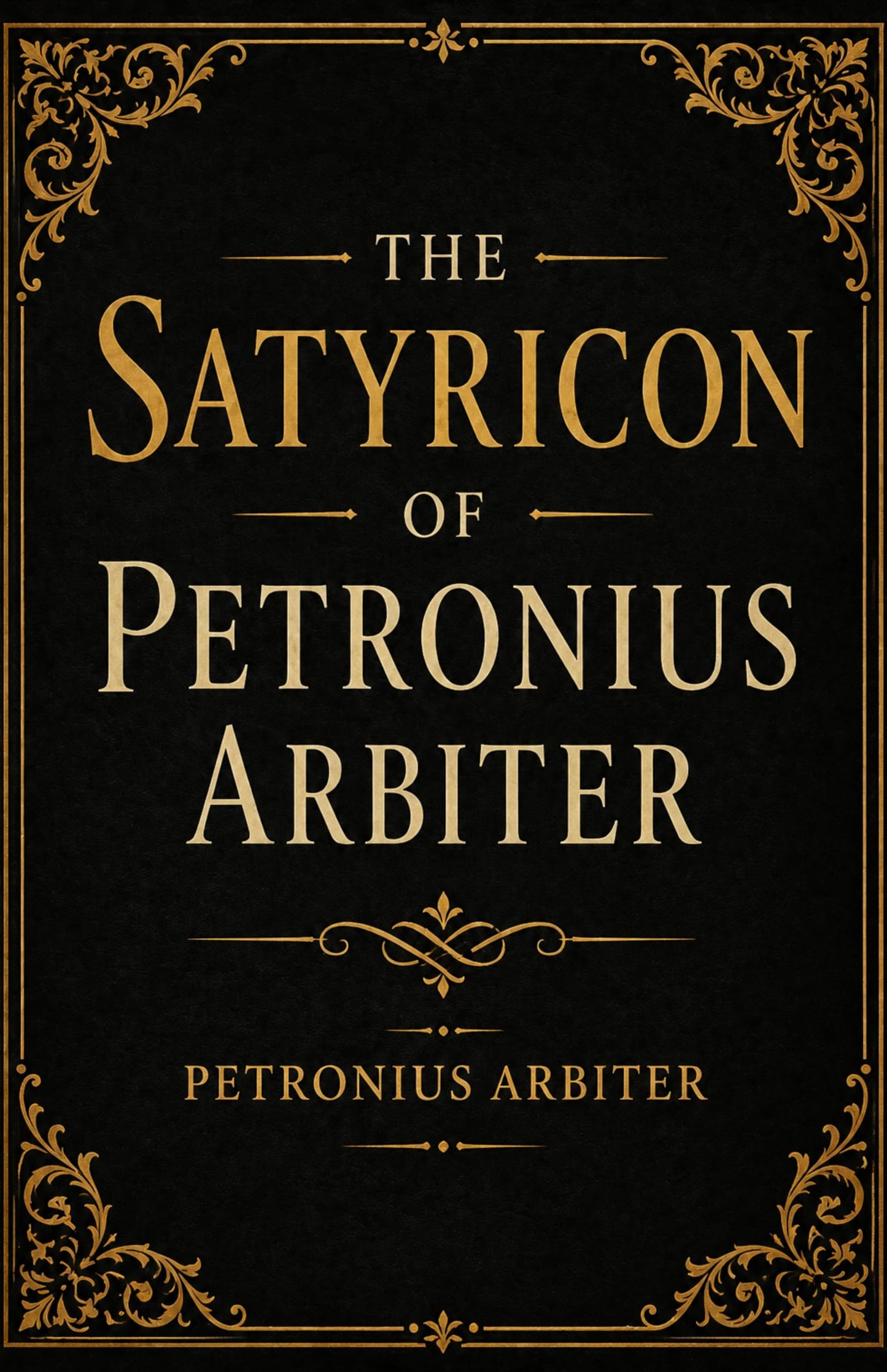 The Satyricon of Petronius Arbiter - Petronius Arbiter - Dista