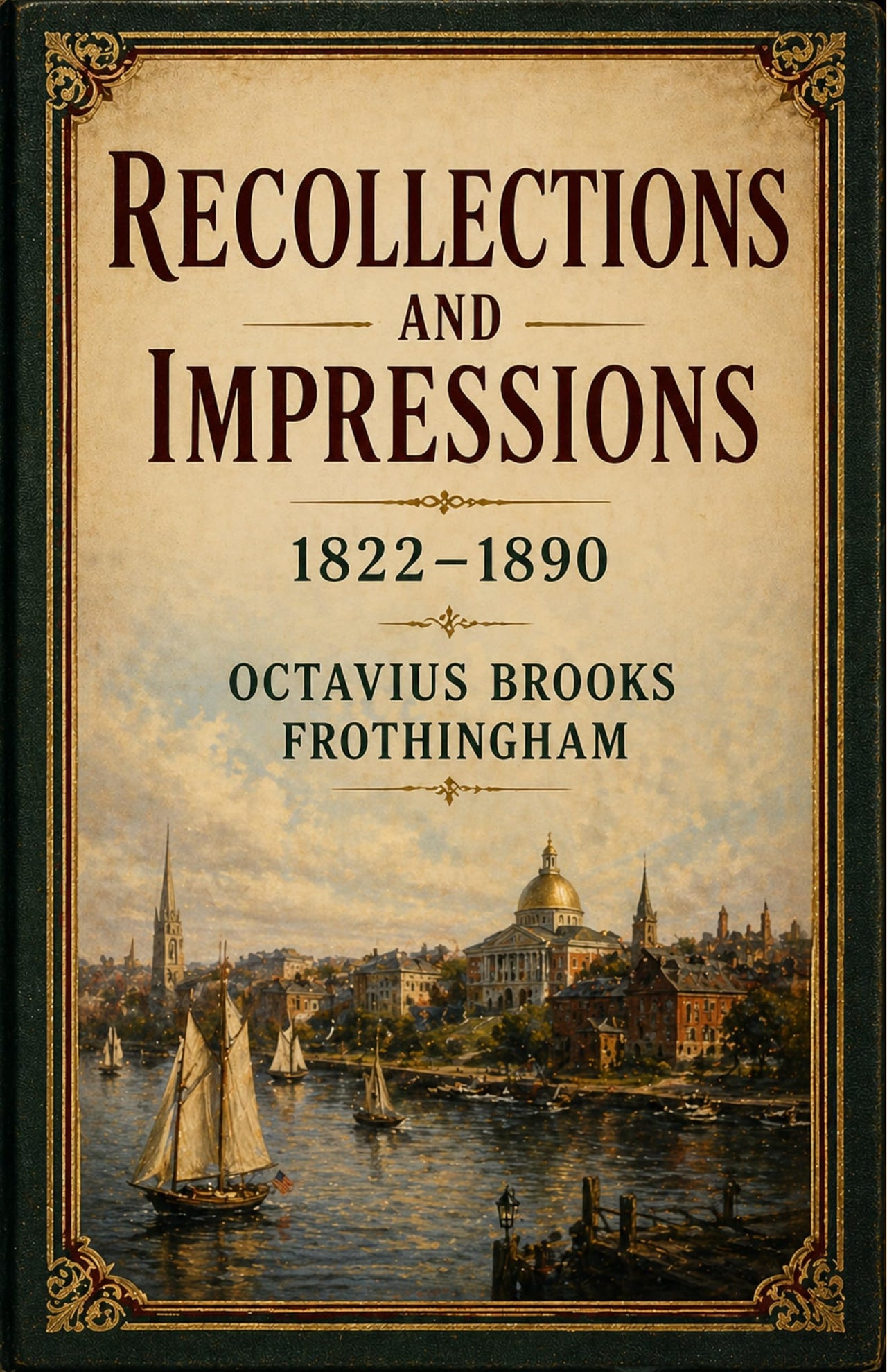 Recollections and Impressions 1822 1890 - Octavius Brooks Frothingham - Dista
