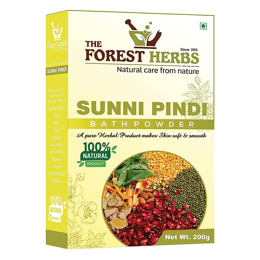 Forest Herbs Sunni Pindi Bath Powder - Distacart