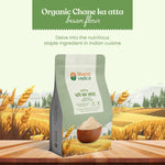Thumbnail for Bharat Vedica Organic Besan Flour - Organic Besan ka Atta - Distacart
