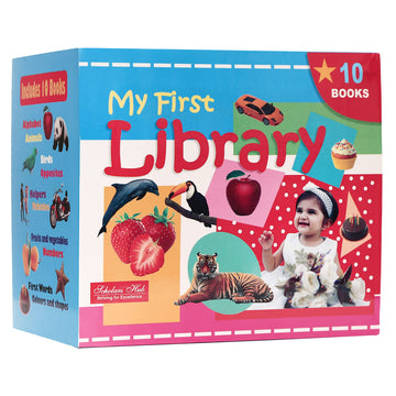 My First Library (Box Set Of 10 Board Books) - Dista