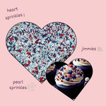 Thumbnail for patriotic sprinkles for decoration 03 120 gm