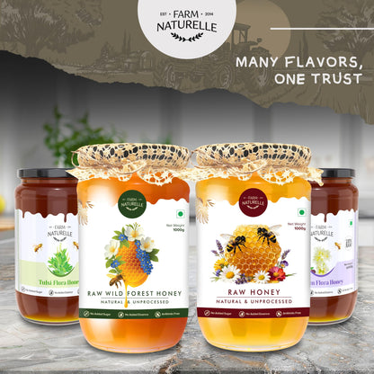 Farm Naturelle Immunity Herbs Infused In Wild Forest Honey - Distacart