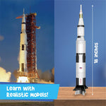 Thumbnail for Imagimake Mapology Man's Journey to Moon | NASA Mission Apollo 11 | Rocket & Satellite Model Making Set | Space Toys for ages 8-13 | Educational Science Kits for Kids Age 8-12 | Gifts for Boys & Girls