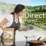 Thumbnail for Organic Zing Besan Flour also known as Chickpea Flour, Bengal Gram Flour or Garbanzo Bean Flour |Vegan| Preservative Free | Resealable Pack