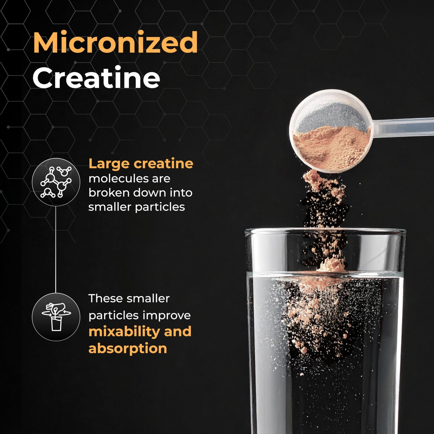 Nutrabay Gold Micronised Creatine Monohydrate Powder 3000 mg Creatine per Serving, NABL Lab Tested – Increases Muscle Mass, Strength & Power – Pre/Post Workout Supplement – 120g, Cola