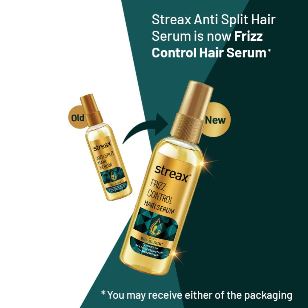 Streax Anti Split Hair Serum With Bio-Elixir - Distacart