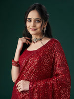 Thumbnail for kasee Embellished Sequinned Saree