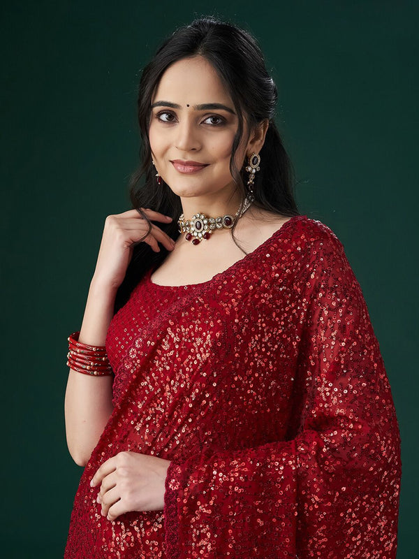 kasee Embellished Sequinned Saree
