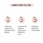 Thumbnail for Swiss Beauty Micro Precision Eyebrow Pencil - 04 Grey Black - Distacart