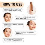 Thumbnail for Makeup Revolution Fast Base Stick Foundation - F9 - Distacart