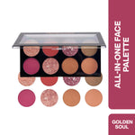 Thumbnail for Makeup Revolution Ultra Blush Palette Golden Soul