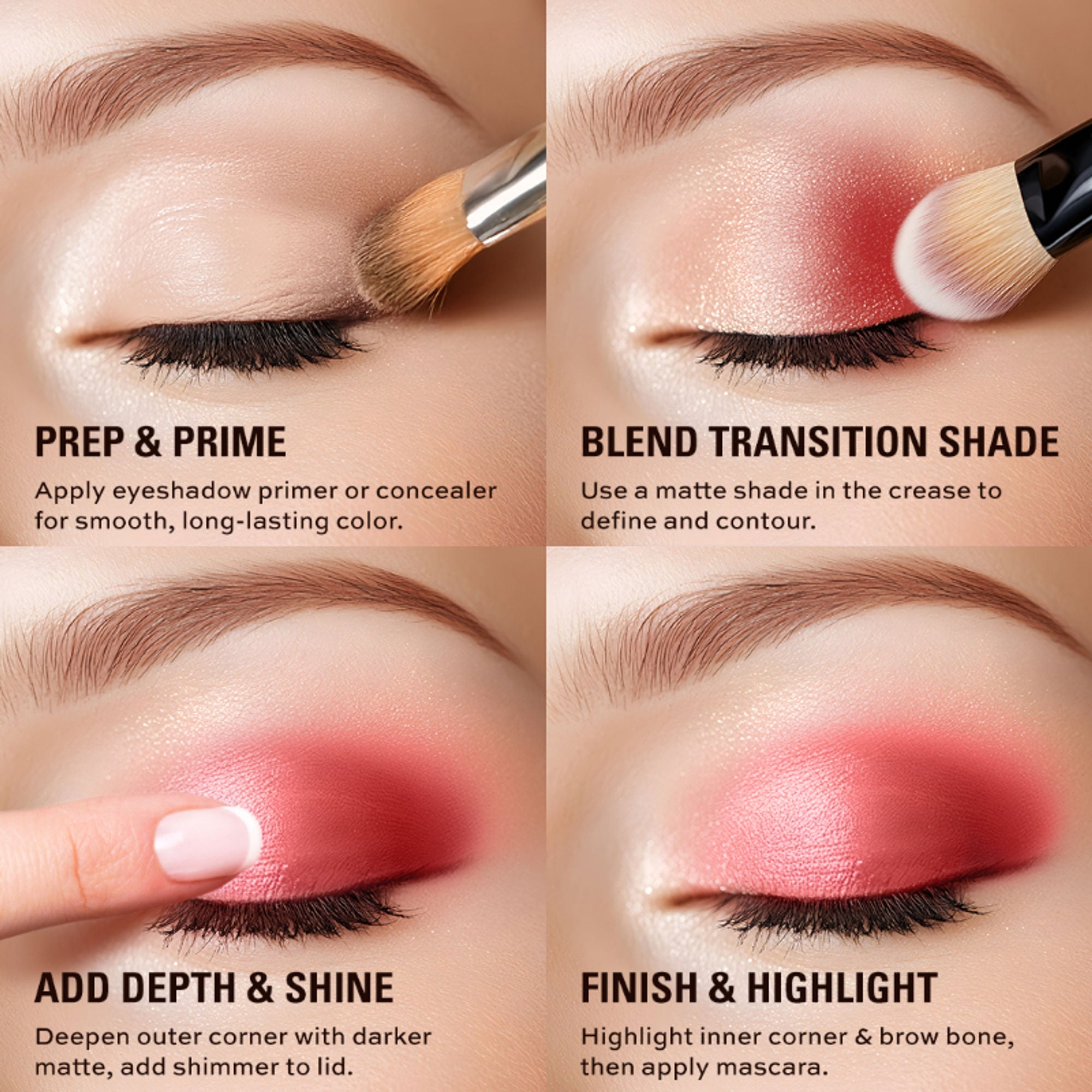 Makeup Revolution Forever Flawless Palette - Cherry Rebel Red