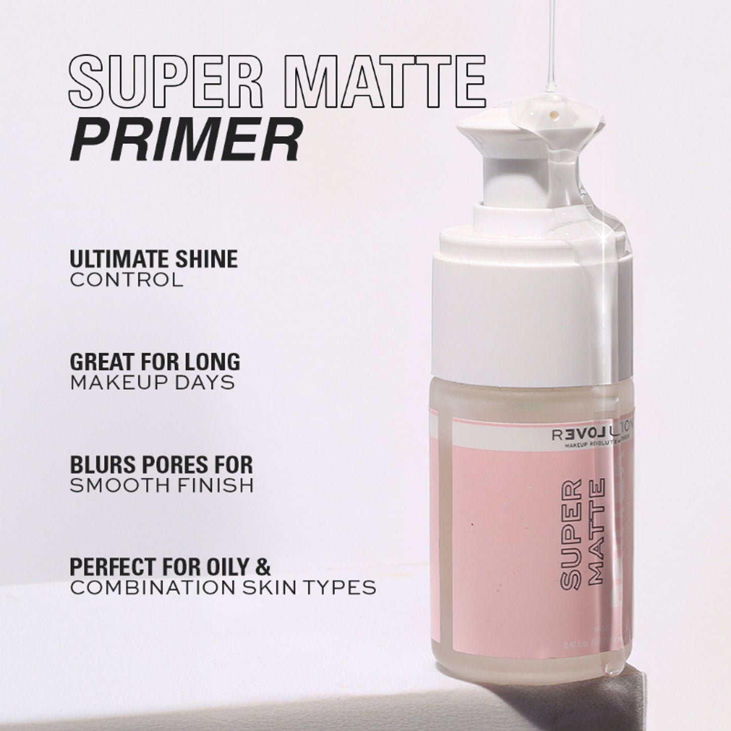 Makeup Revolution Relove Super Matte Primer - Distacart