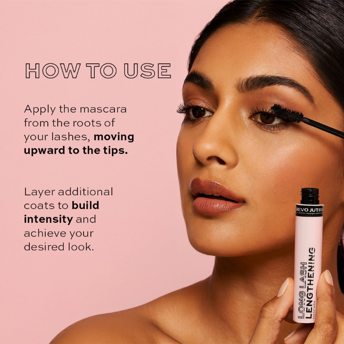 Revolution Relove Long Lash Lengthening Mascara - Distacart