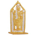 Thumbnail for Estele Gold-Polished Lord Tirupati Balaji Idol Showpiece for Pooja Mandir/ Home Decorative