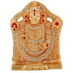 Thumbnail for Estele Gold-Polished Lord Tirupati Balaji Idol Showpiece for Pooja Mandir/ Home Decorative