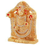 Thumbnail for Estele Gold-Polished Lord Tirupati Balaji Idol Showpiece for Pooja Mandir/ Home Decorative